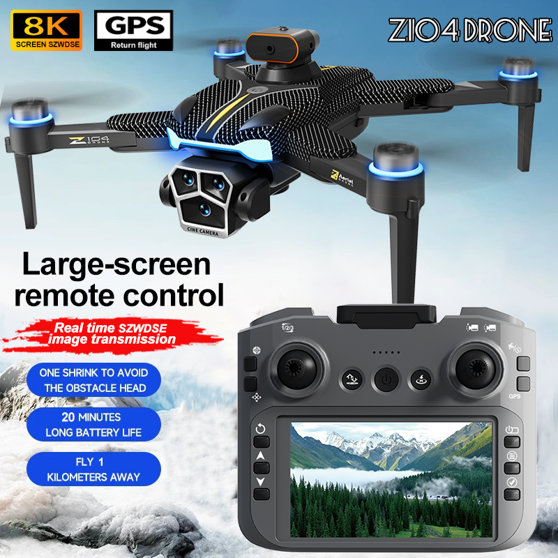 Drone Kit With Camera - For Xiaomi Z104 GPS positioning Drone