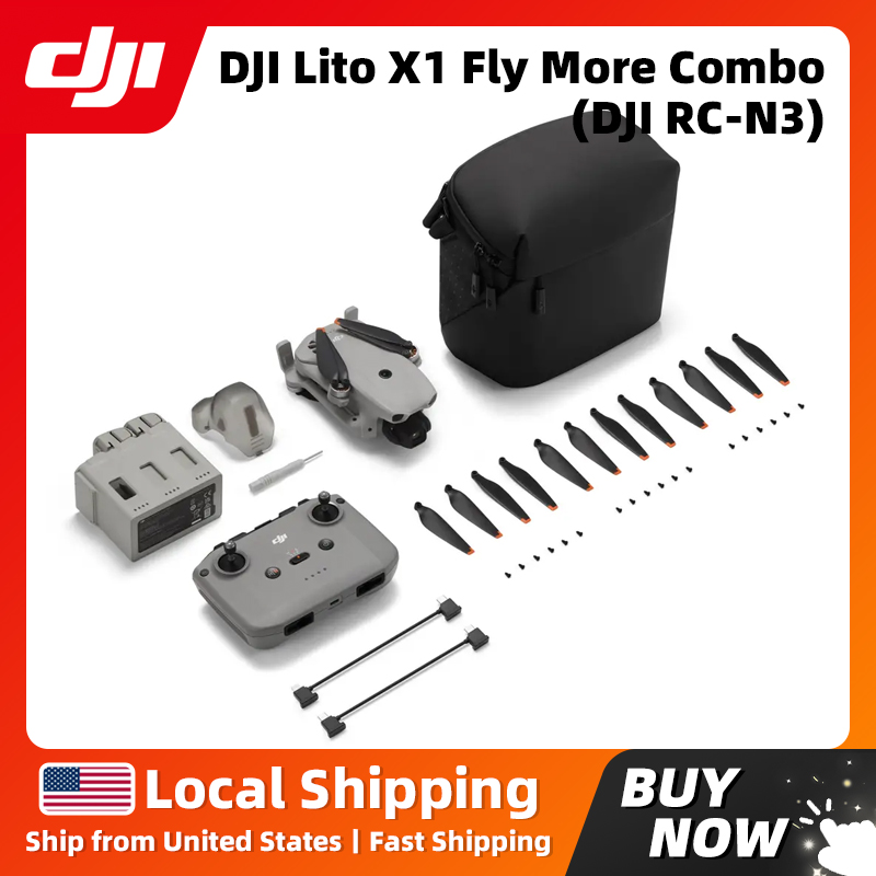 DJI Lito X1 Fly More Combo (DJ - Drone Kit With Camera review and price