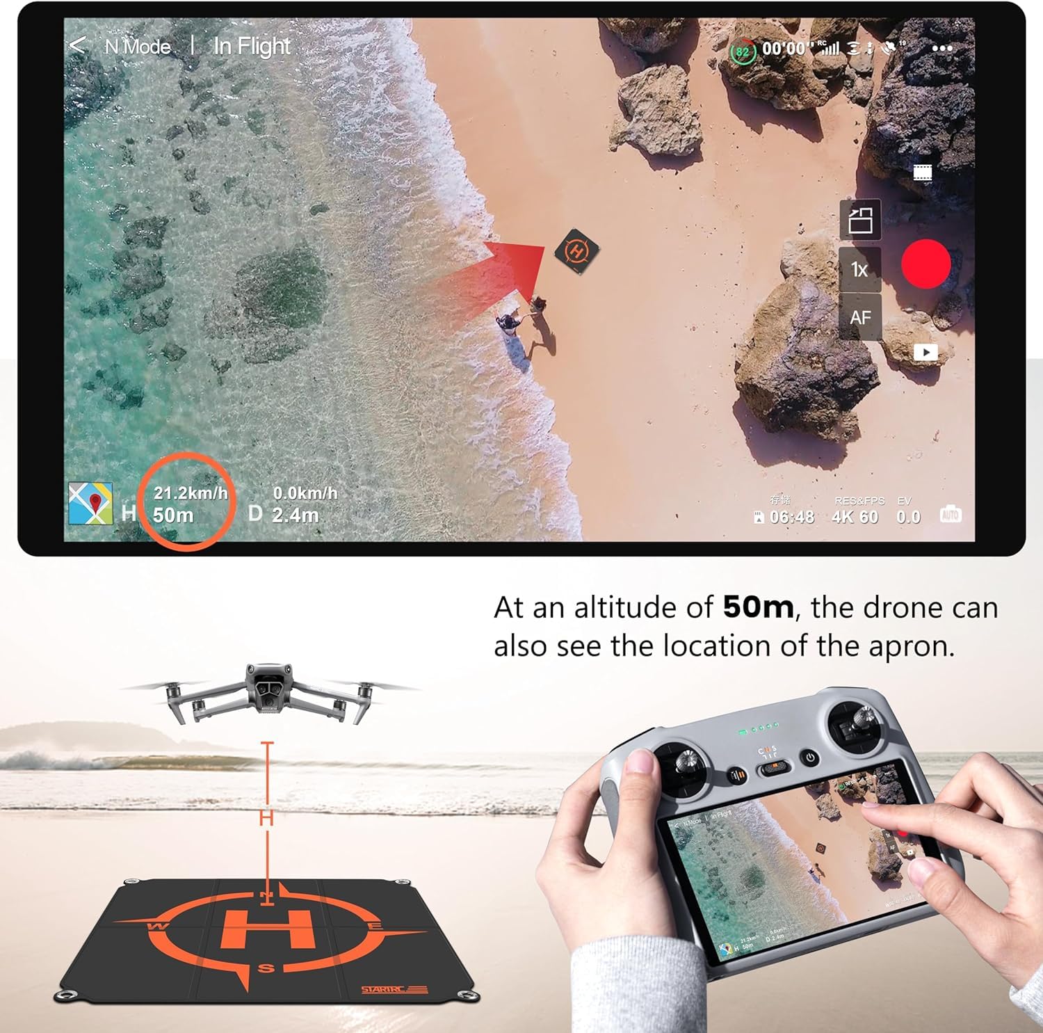 STARTRC Drone Landing Pad, Uni - Dji Drone Mini 4 Pro review and price