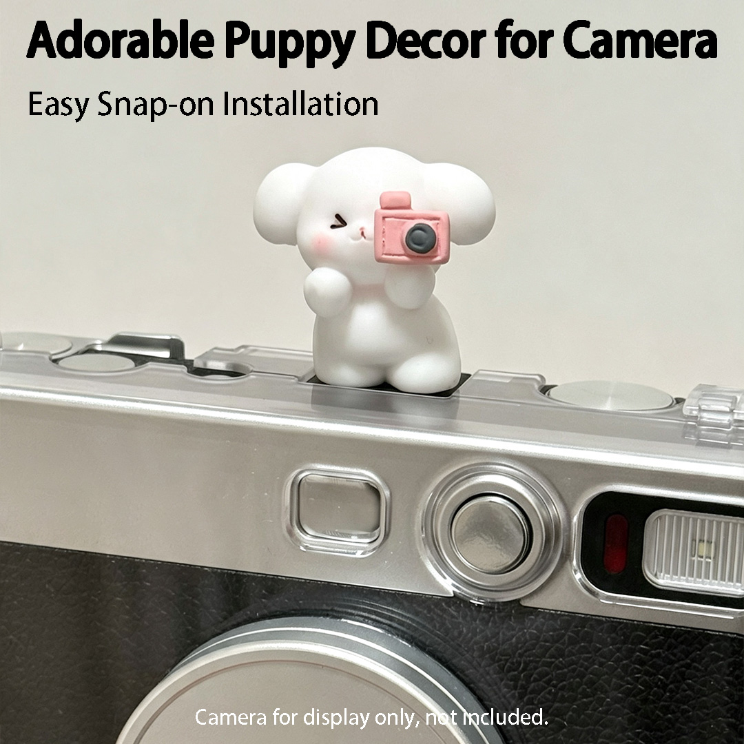 Cute 3D Puppy Camera Hot Shoe  - Canon Camera Eos R50 review and price