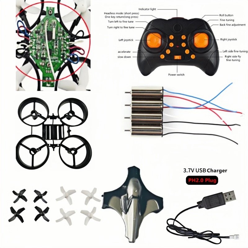 Complete DIY Drone Kit 2.4G 6A - Drone Kit Beginner review and price
